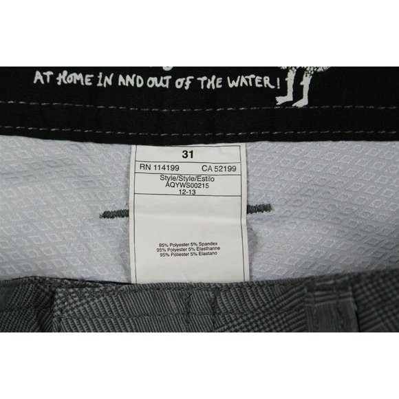 NEW Quiksilver Amphibian Chino Boardshorts MENS 31 - Picture 3 of 4